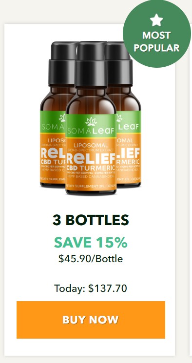 SomaLeaf 3 Bottles — 3 Month Supply