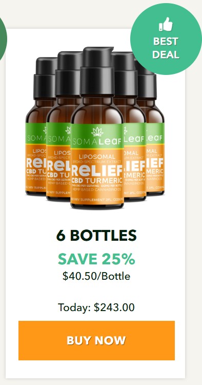 SomaLeaf 6 Bottles — Best Value Supply $40.50 Each